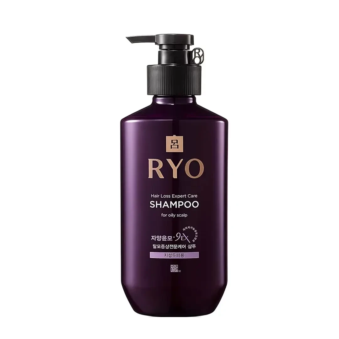 Ryo Hair Loss Care Shampoo 400ml for oily scalp and hair loss prevention